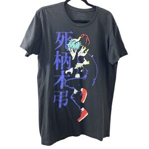 My‎ Hero Academia Anime Graphic T Shirt Mens Large Black Funimation